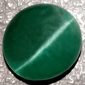 Cat's Eye Apatite Gemstone in 9.1 x 8.5 mm Size for Sale, Cat's Eye Apatite Stone in Green Color