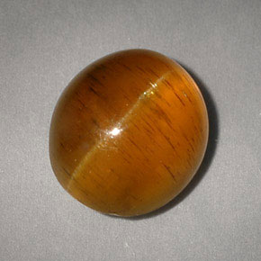 Cat's Eye Apatite Gemstone in 10.4 x 9 mm Size for Sale, Cat's Eye Apatite Stone in Honey Color