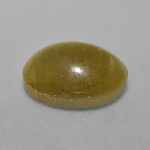 Cat's Eye Apatite Gemstone in 10.3 x 7.7 mm Size for Sale, Cat's Eye Apatite Stone in Warm Brown Color