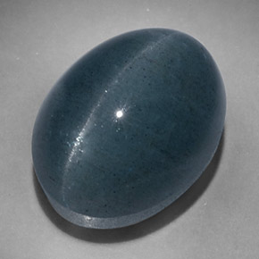 Cat's Eye Aquamarine Gemstone in 16 x 12 mm (calibrated) Size for Sale, Cat's Eye Aquamarine Stone in Blue-Green Color