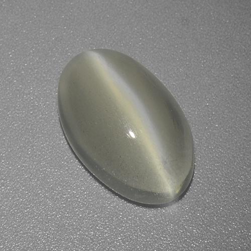 7.5ct Oval Cabochon Light Green Cat's Eye Moonstone for sale thumb image of 7.5ct Oval Cabochon Light Green Cat's Eye Moonstone (ID: 481518)