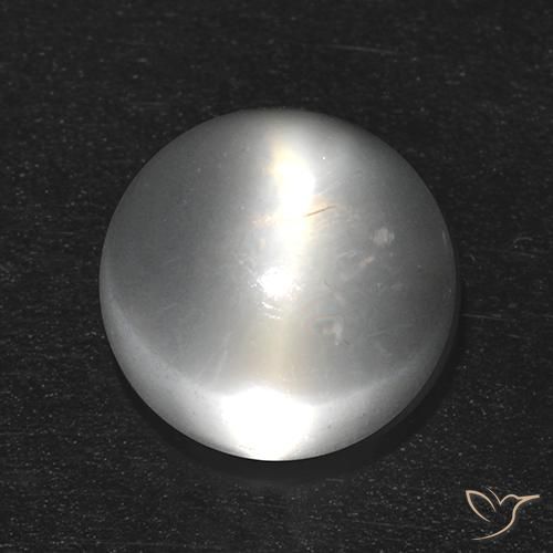 2.11 ct Round Cat's Eye Moonstone, 8 mm From India, Photo A