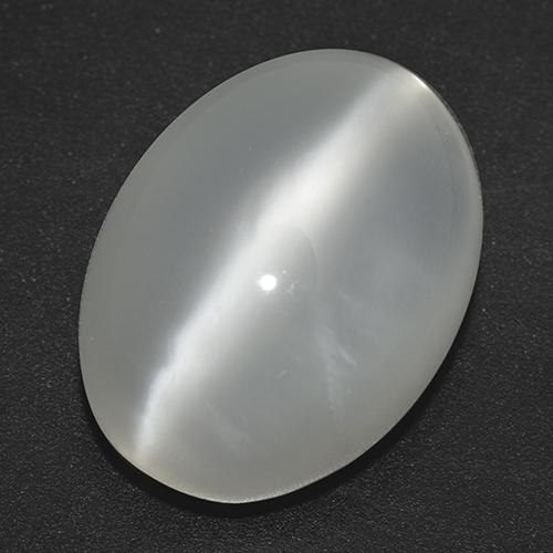 Blanc Oeil De Chat De La Pierre De Lune 8 6ct Ovale De Inde Pierres Precieuses Blanc Oeil De Chat De La Pierre De Lune 8 6ct Ovale De Inde Pierres Precieuses