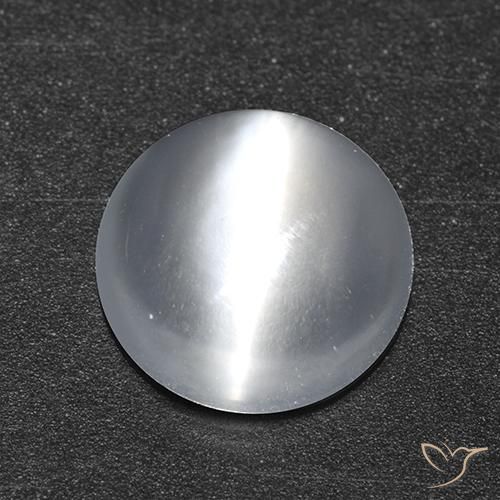 1.36 ct Round Cat's Eye Moonstone, 7.3 mm From India, Photo A