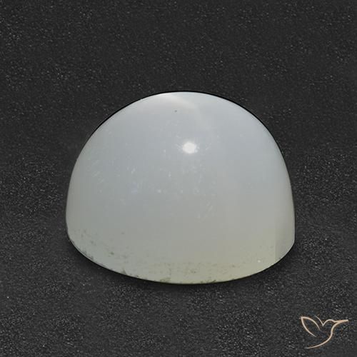 Cat's Eye Moonstone Gemstone in 8 mm (calibrated) Size for Sale, Cat's Eye Moonstone Stone in White Color