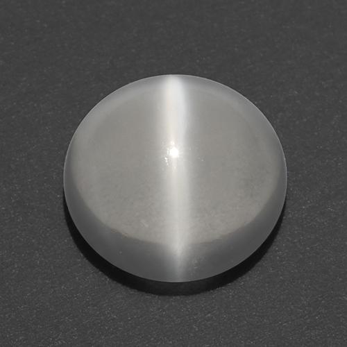 White Cat's Eye Moonstone Gem - 1.9ct Round Cabochon (ID: 519189)