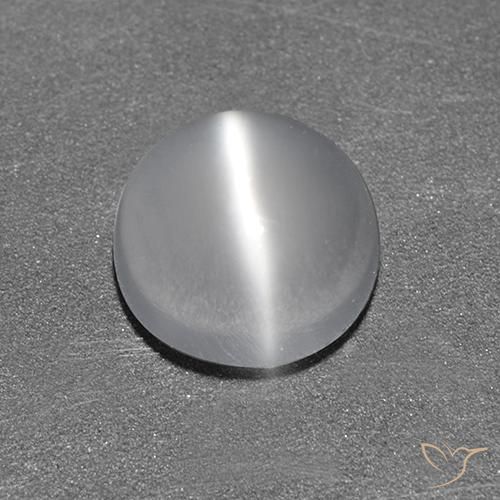 0,98 ct runder Katzenaugen-Mondstein, 6,2 mm aus Indien, Photo A