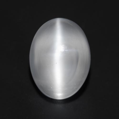Translucent White Лунный Камень Кошачий Глаз Камень - 1.6ct Овал Кабошон (ID: 546174)