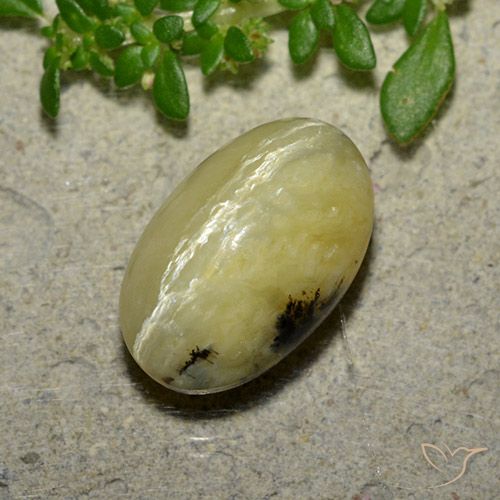 4.81 ct Oval Cat's Eye Opal, 13 x 8.2 mm From Madagascar, Photo A