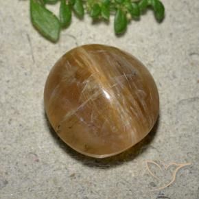 8.17 ct Brown Cat's Eye Opal Stone, Natural Cat's Eye Opal in Oval Cabochon Shape for Sale