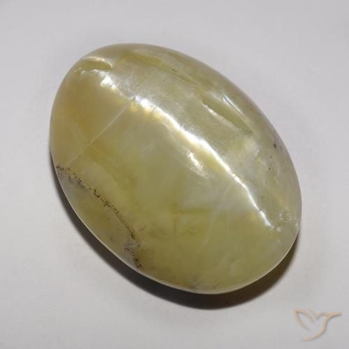 9.88 ct Oval Cat's Eye Opal, 16.5 x 12 mm From Madagascar, Photo A