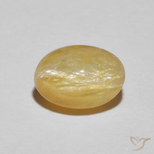 2.18 ct Oval Cat's Eye Opal, 9.6 x 6.8 mm From Madagascar, Photo A
