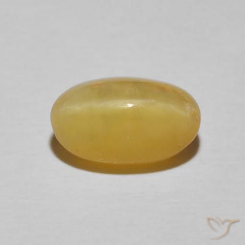 2.71 ct Oval Cat's Eye Opal, 10.7 x 6.3 mm From Madagascar, Photo A