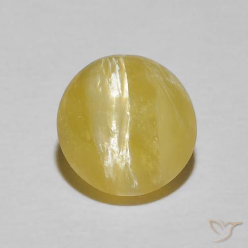 2.48 ct Oval Cat's Eye Opal, 9 x 8.7 mm From Madagascar, Photo A