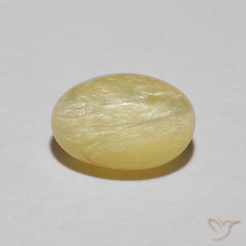 2.89 ct Oval Cat's Eye Opal, 10.5 x 6.9 mm From Madagascar, Photo A