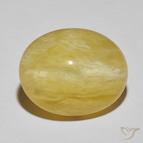 18.93 ct Oval Cat's Eye Opal, 19.8 x 16 mm From Madagascar, Photo A