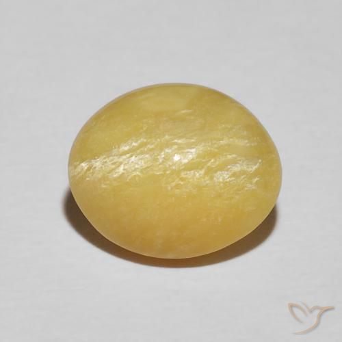 3.34 ct Oval Cat's Eye Opal, 11.6 x 9.7 mm From Madagascar, Photo A