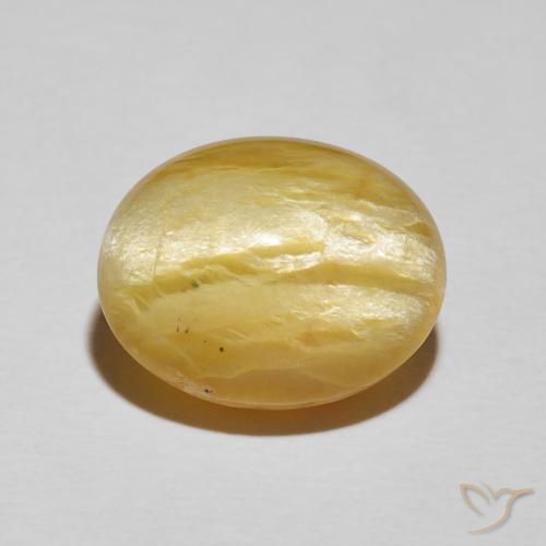 8.78 ct Oval Cat's Eye Opal, 14.8 x 11.9 mm From Madagascar, Photo A