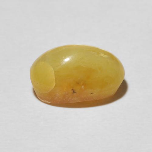 Cat's Eye Opal Gemstone in 10.8 x 6.5 mm Size for Sale, Cat's Eye Opal Stone in Golden Orange Color