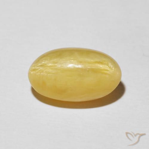4.23 ct Oval Cat's Eye Opal, 13.5 x 8 mm From Madagascar, Photo A