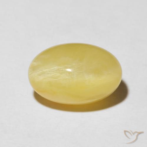 5.95 ct Oval Cat's Eye Opal, 13.7 x 9.1 mm From Madagascar, Photo A