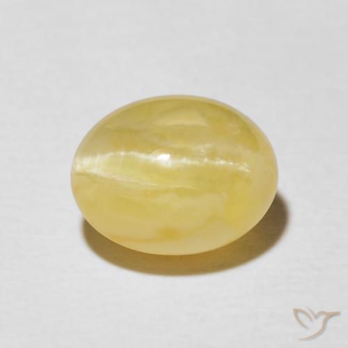 2.41 ct Oval Cat's Eye Opal, 9.3 x 7.2 mm From Madagascar, Photo A
