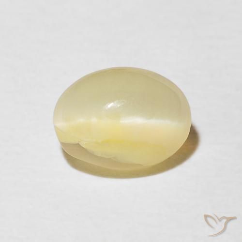 0.88 ct Oval Cat's Eye Opal, 7.3 x 5.5 mm From Madagascar, Photo A