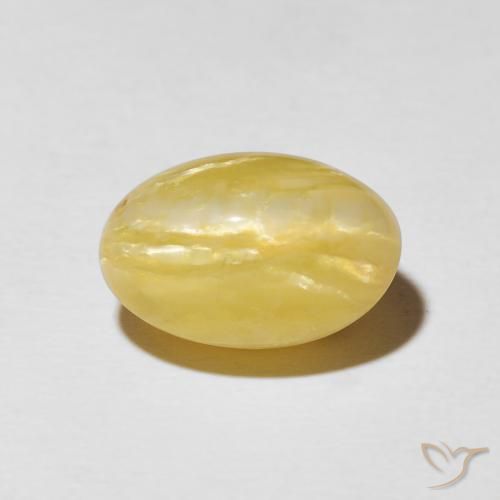 5.44 ct Oval Cat's Eye Opal, 13.2 x 8.7 mm From Madagascar, Photo A