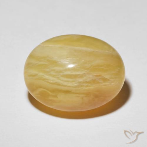 20.55 ct Oval Cat's Eye Opal, 20.5 x 15.7 mm From Madagascar, Photo A