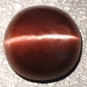 4.26 ct Brown Cat's Eye Scapolite Gemstone, Cat's Eye Scapolite Gem in Oval Cabochon Shape for Sale.