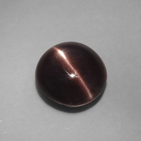 3.46 ct Brown Cat's Eye Scapolite Gemstone, Cat's Eye Scapolite Gem in Oval Cabochon Shape for Sale.
