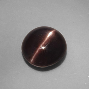 3.46 ct Brown Cat's Eye Scapolite Stone, Natural Cat's Eye Scapolite in Oval Cabochon Shape for Sale