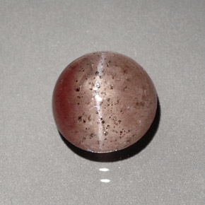 2.23 ct Brown Cat's Eye Scapolite Stone, Natural Cat's Eye Scapolite in Round Cabochon Shape for Sale