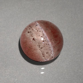 Cat's Eye Scapolite Gemstone in 7.5 mm Size for Sale, Cat's Eye Scapolite Stone in Brown Color