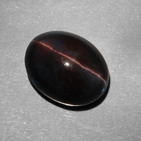 9.21 ct Brown Cat's Eye Scapolite Gemstone, Cat's Eye Scapolite Gem in Oval Cabochon Shape for Sale.