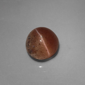 2.31 ct Brown Cat's Eye Scapolite Gemstone, Cat's Eye Scapolite Gem in Oval Cabochon Shape for Sale.