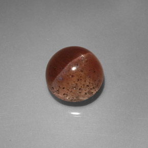 2.31 ct Brown Cat's Eye Scapolite Stone, Natural Cat's Eye Scapolite in Oval Cabochon Shape for Sale