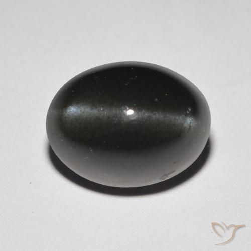 5.85 ct Oval Cat's Eye Scapolite, 11.8 x 9 mm From Madagascar, Photo A