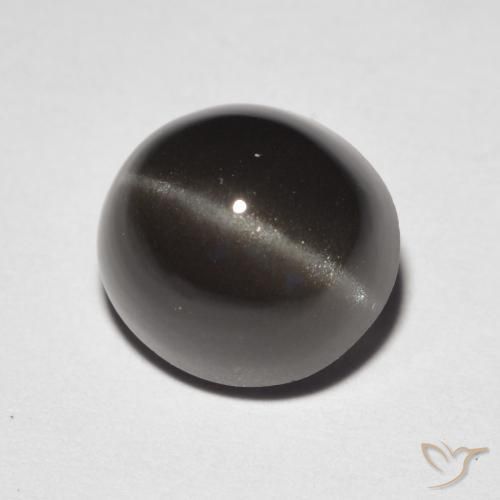 3.32 ct Brown Cat's Eye Scapolite Stone, Natural Cat's Eye Scapolite in Oval Cabochon Shape for Sale