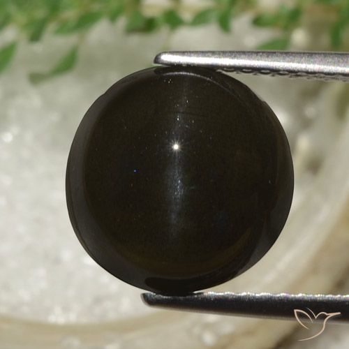 6.53 ct Round Cat's Eye Scapolite, 10.7 mm From Madagascar, Photo A
