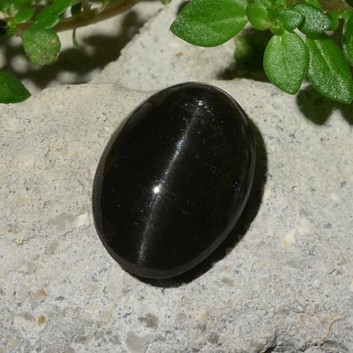 5.12 ct Oval Cat's Eye Scapolite, 12 x 8.6 mm From Madagascar, Photo A