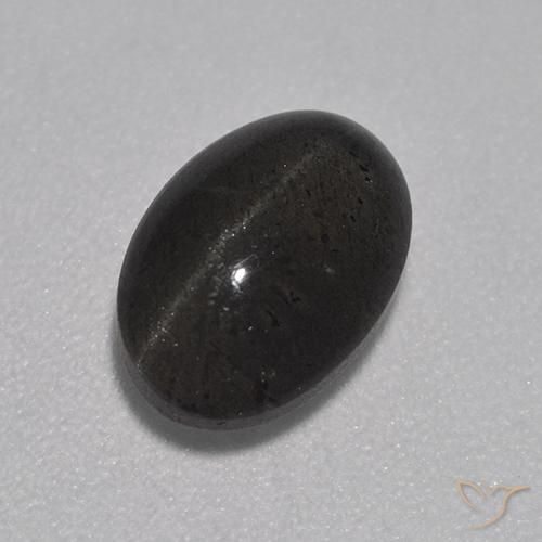2.08 ct Oval Cat's Eye Scapolite, 9.3 x 6.5 mm From Madagascar, Photo A