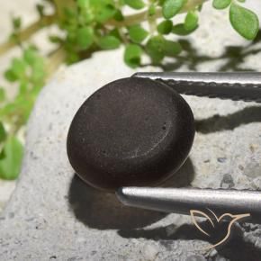 Cat's Eye Scapolite Gemstone in 9 mm (calibrated) Size for Sale, Cat's Eye Scapolite Stone in Medium Brown Color