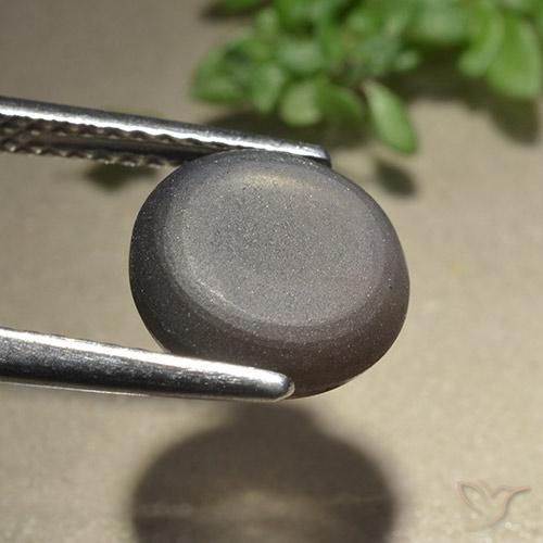 Cat's Eye Scapolite Gemstone in 9 mm (calibrated) Size for Sale, Cat's Eye Scapolite Stone in Espresso Brown Color
