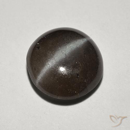 1.78 ct Round Cat's Eye Scapolite, 8.4 mm From Madagascar, Photo A