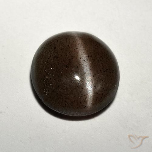Escapolita Ojo De Gato Redonda De 1,5 Quilates, 7,7 mm De Madagascar, Photo A