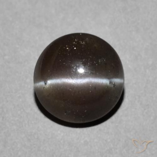 2.72 ct Round Cat's Eye Scapolite, 8.7 mm From Madagascar, Photo A