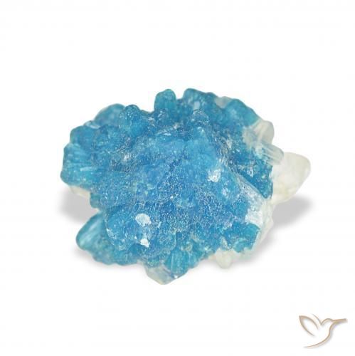 Cavansite Gemstone in 9.7 x 7.5 mm Size for Sale, Cavansite Stone in Yale Blue Color