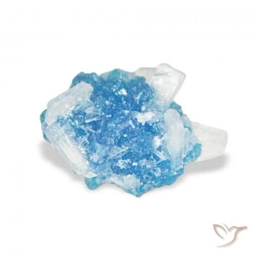 1.77ct Natural Yale Blue Cavansite, Fancy, Opaque