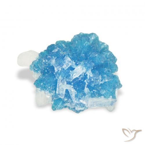 Cavansite Gemstone in 10.5 x 8.3 mm Size for Sale, Cavansite Stone in Yale Blue Color